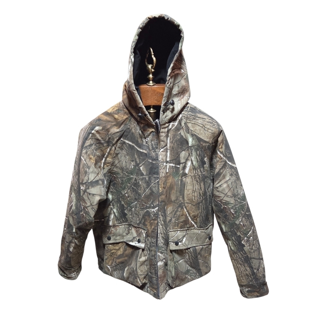 Bomber Jacket Coat Realtree Men's Hunting Insulated Camo Size Medium